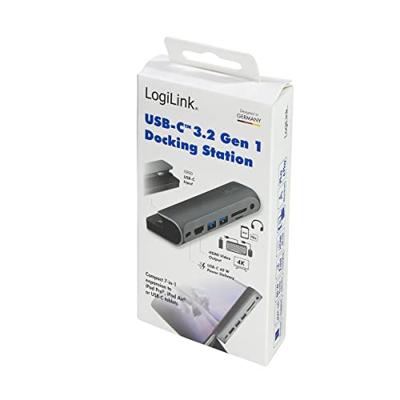 LogiLink UA0385 USB-C dockingstation Geschikt voor merk (dockingstation): Apple USB-C Power Delivery