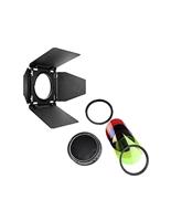 Godox BD-08 Honey Comb Barndoor Color Set AD400 - thumbnail