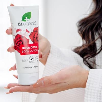 Dr Organic Rose Otto Lotion - thumbnail