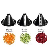 WMF KULT X elektrische hakmolen 1,25 l 80 W Zwart, Chroom, Transparant - thumbnail