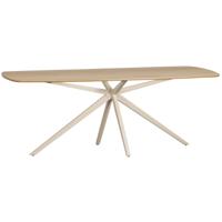 Woood Tablo eettafel Deens ovaal 220x100 cm Transparant grijs - thumbnail