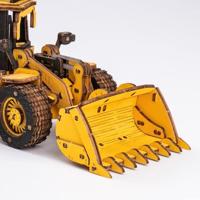 Robotime Front-end loader houten bouwpakket - thumbnail