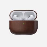 Nomad Modern Leather Case AirPods Pro 2 Bruin - thumbnail
