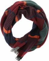 Casa Moda Sjaal Rood Groen Ruit - thumbnail