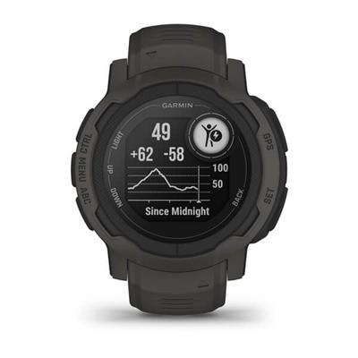 Smartwatch GARMIN Instinct 2 45 mm 0,9" Zwart Grafiet Donker grijs