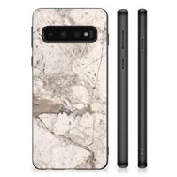Samsung Galaxy S10 Gripcase Marmer Beige - thumbnail