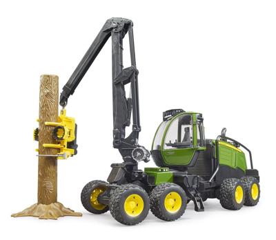 Bruder John Deere Harvest 1270 G met boomstam Bruder John Deere Harvest 1270 G met boomstam