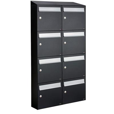 Allux Flow Set 2-Breed, 4-Hoog Met Dak Zwart - 40040070_2x4d Allux Flow Set 2-Breed, 4-Hoog Met Dak Zwart - 40040070_2x4d