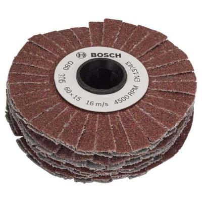 Bosch Groen PRR 250 ES Slijpwals (flexibel) - 15 x K80 - 1600A00154