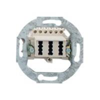 Rutenbeck TAE 3x6 NFN Up0 rw Telefoonaansluitdoos Schroefbevestiging Wit - thumbnail