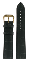 Horlogeband Certina C600017092 Leder Zwart 21mm - thumbnail