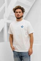 Malelions Gothic Tile T-Shirt Heren Wit - Maat S - Kleur: Wit | Soccerfanshop - thumbnail