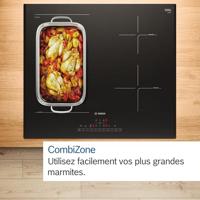 60cm inductiekookplaat - BOSCH SER6 - PVS63KHC1E Zwart - 4-pits - Home Connect - L592xD522 mm - thumbnail
