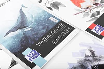 Tekenblok oxford watercolour a4 10 vel spiraal Tekenblok oxford watercolour a4 10 vel spiraal