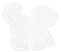 Hama strijkkralen grondplaat hond - thumbnail