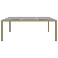 11-delige Tuinset poly rattan beige - thumbnail