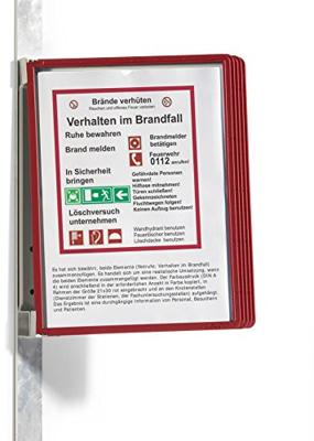 Durable 591403 Bureaustandaard Rood (b x h x d) 325 x 360 x 260 mm DIN A4