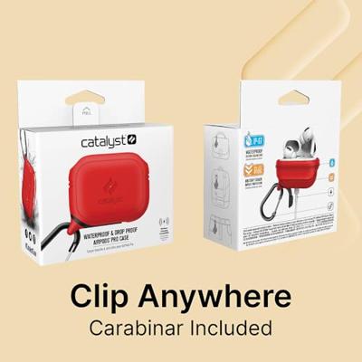 Catalyst Waterproof & Drop Proof Case AirPods Pro Red