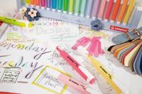 Fluorescerende Markeerstift Set Stabilo Swing Cool Paars 10 Onderdelen - thumbnail