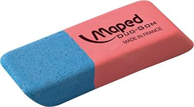 Maped gum Dessin & gum Duo-Gom, op blister