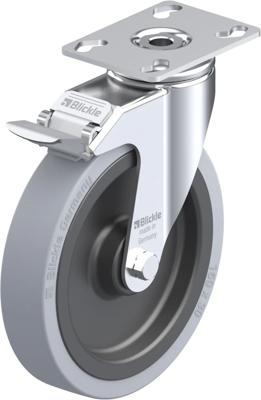 Blickle LKPA-VPA 150K-FI Zwenkwiel met rem Wieldiameter: 150 mm Draagvermogen (max.): 110 kg 1 stuk(s)