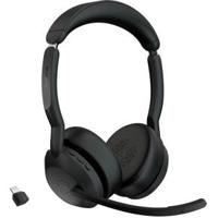 Jabra 25599-999-899 hoofdtelefoon/headset Draadloos Hoofdband Kantoor/callcenter Bluetooth Oplaadhouder Zwart - thumbnail