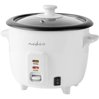 Rijstkoker | 300 Watt | 0,6 L | Wit Rijstkoker | 300 Watt | 0,6 L | Wit