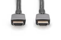 Digitus DB-330200-030-S HDMI-kabel HDMI Aansluitkabel HDMI-A-stekker 3 m Zwart 8K UHD, Aluminium-stekker, Audio Return Channel (ARC), Afgeschermd (dubbel), - thumbnail