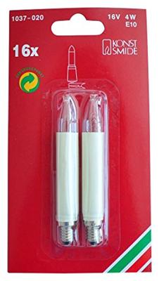 Konstsmide 1037-020 Normale schachtkaars 2 stuk(s) E10 16 V Helder