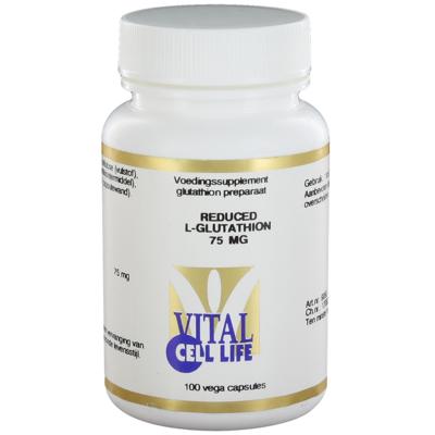 Vital Cell Life Reduced L-Glutathion 75mg Capsules