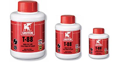 Griffon T-88 Hard Lijm PVC 100ml - Perfect voor Pers- & Spleetpassing, Duurzaam in Gebruik