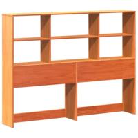 Bedframe zonder matras massief grenenhout wasbruin 160x200 cm - thumbnail