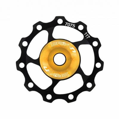 SunRace derailleurwiel 11t alloy goud