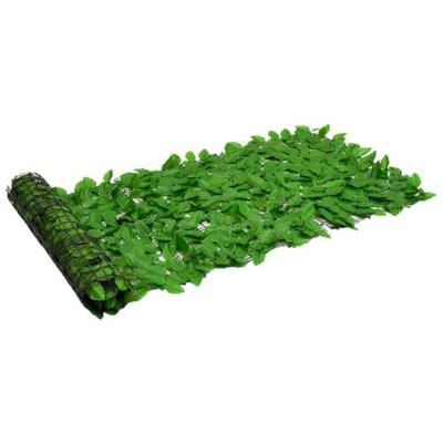 VidaXL Balkonscherm met groene bladeren 600x75 cm VidaXL Balkonscherm met groene bladeren 600x75 cm