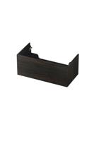 INK - Onderkast 1 Lade Push 2 Open Bestaande Uit - 900x450x376 Mm - Intens Eiken - thumbnail