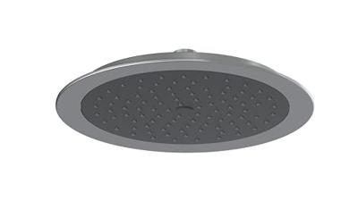 SCHÜTTE regendoucheset met plateau aquastar antraciet-chroomkleurig
