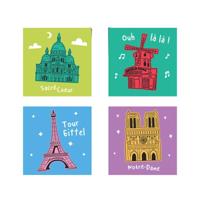 Je t&apos;aime Paris Compacte Reishanddoek - thumbnail