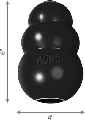 Hond Extreme rubber XXL zwart Kong Gebr. de Boon - Kong