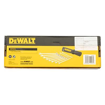 DEWALT DWMT19227-1 Ring-steeksleutelset 10-delig Sleutelbreedte (metrisch) 10 - 19 mm