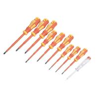 XHANDER Schroevendraaierset VDE 10-delig - SL/PH/PZ+spanningzoeker - thumbnail