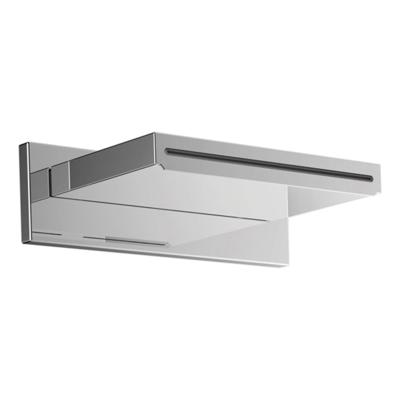 Tres Block inbouw uitloop waterval 15 cm messing chroom