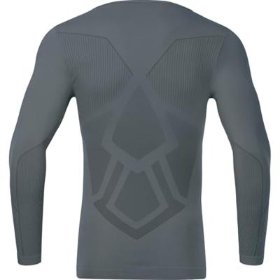 JAKO 6455 Longsleeve Comfort 2.0 - Steengrijs - XXS