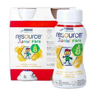 Resource Junior Fibre Vanille 4x200ml