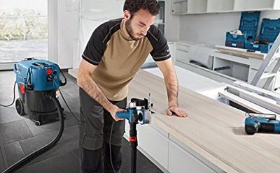 Bosch Professional GAS 35 L AFC Nat- en droogstofzuiger - 06019C32W0 - thumbnail