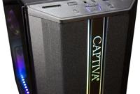 CAPTIVA Advanced Gaming R86-329 AMD Ryzen™ 7 5700X 32 GB DDR4-SDRAM 1 TB SSD NVIDIA GeForce RTX 4060 Ti Windows 11 Home Midi Tower PC Black - thumbnail