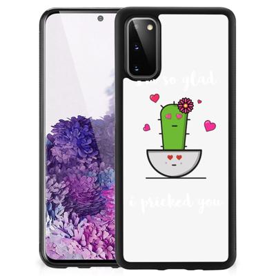 Samsung Galaxy S20 | Bumper Hoesje | Cactus Glad Samsung Galaxy S20 | Bumper Hoesje | Cactus Glad