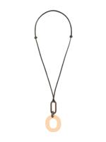Hermès pre-owned link pendant necklace - GOLD - thumbnail