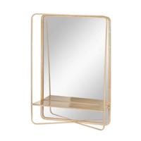 Spiegel Elwin goud 71cm - thumbnail
