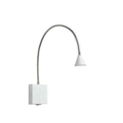Lucide BUDDY - Bedlamp / Wandlamp - LED - 1x4W 4000K - Wit