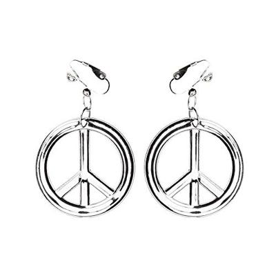 Peace ketting + oorbellen